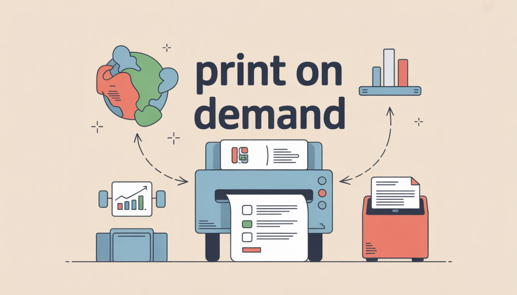 Print on Demand guía paso a paso para empezar con criterio