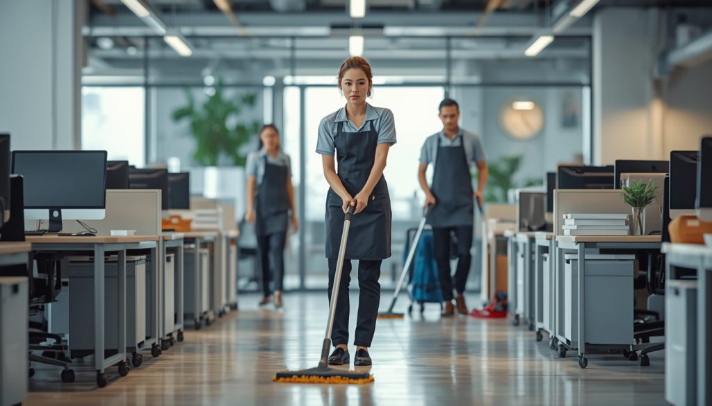 En qué consiste el trabajo en limpieza profesional