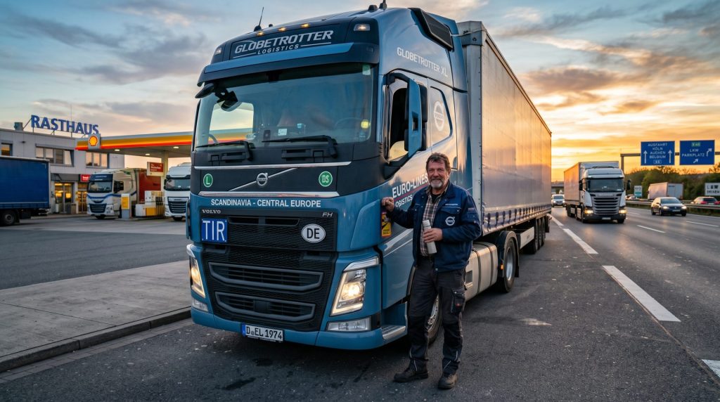 Cómo trabajar como conductor de transporte internacional