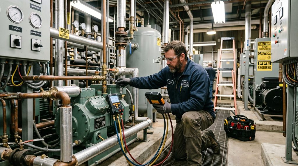 Cómo trabajar como técnico de frío industrial