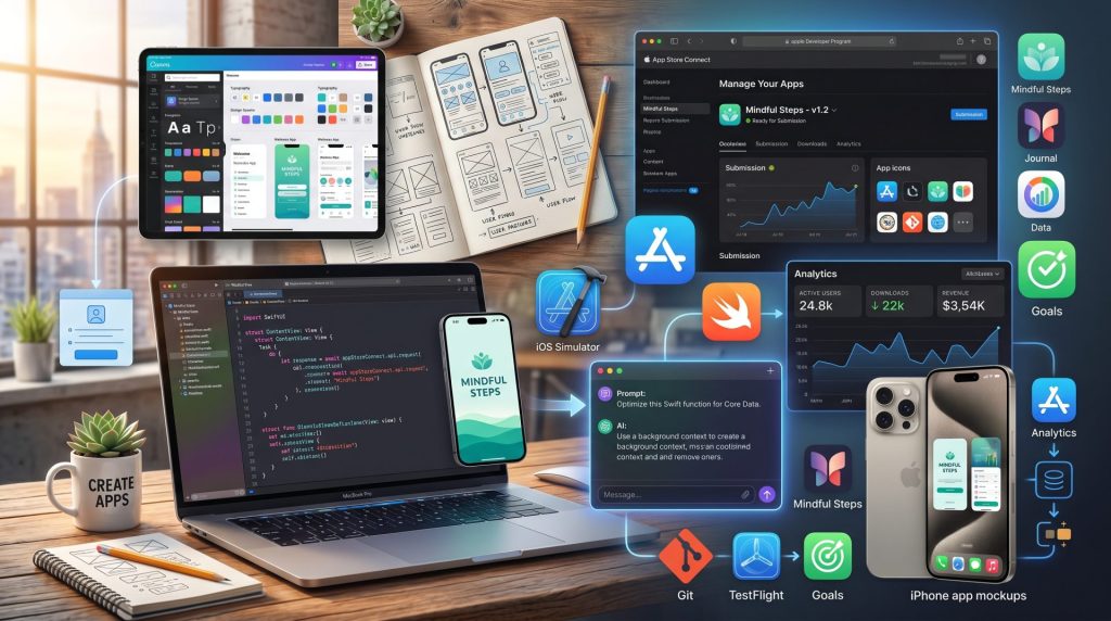 Tools you will need to create apps