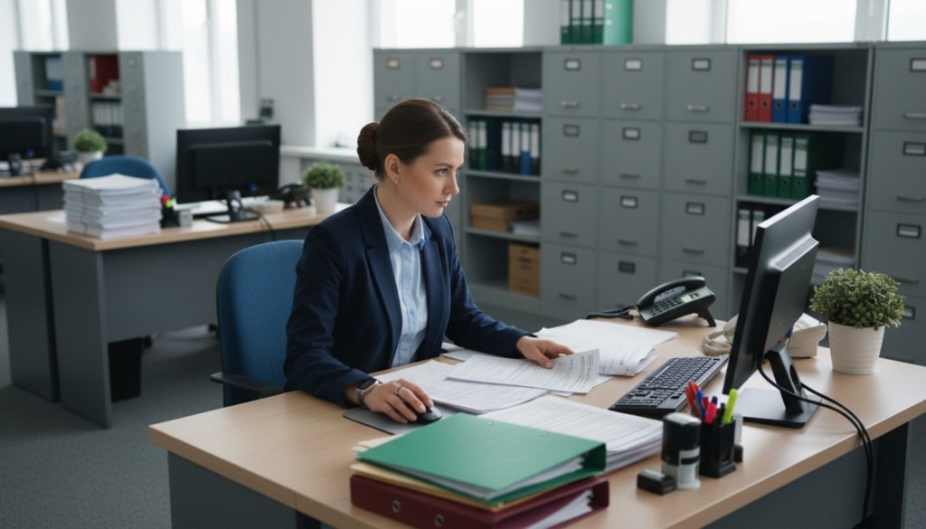 auxiliar administrativo