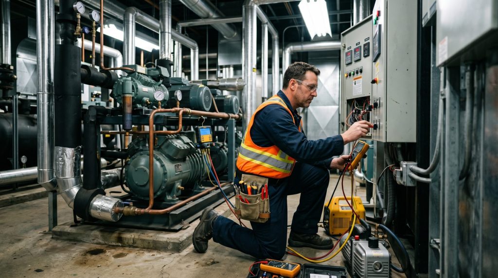 técnico de frío industrial