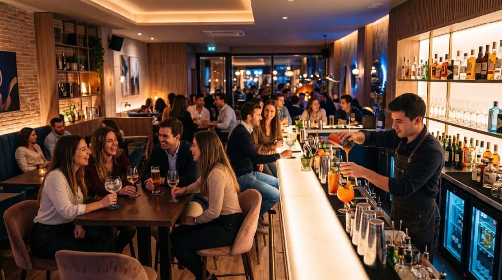 Bar con música