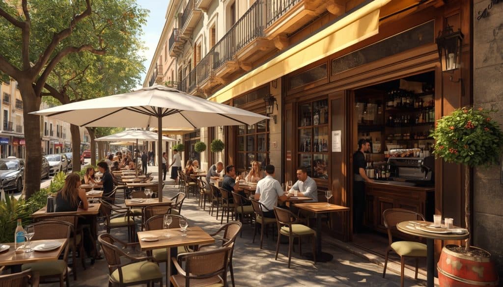 Bar con terraza