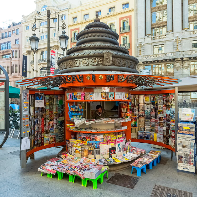 Cómo funciona hoy un kiosco de prensa Cómo funciona hoy un kiosco de prensa