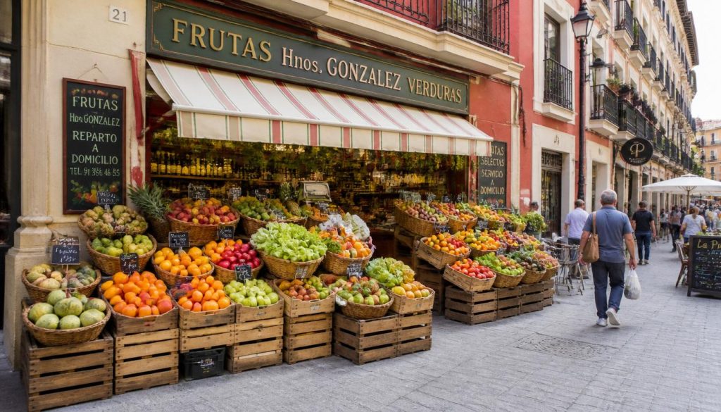 Frutería con reparto a domicilio