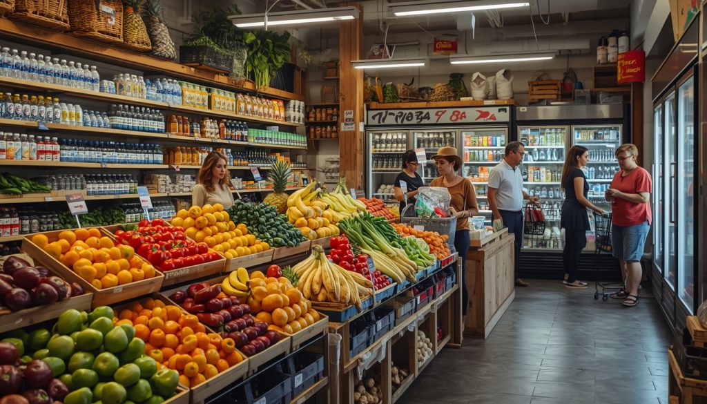 Tienda para comprar alimentos basicos