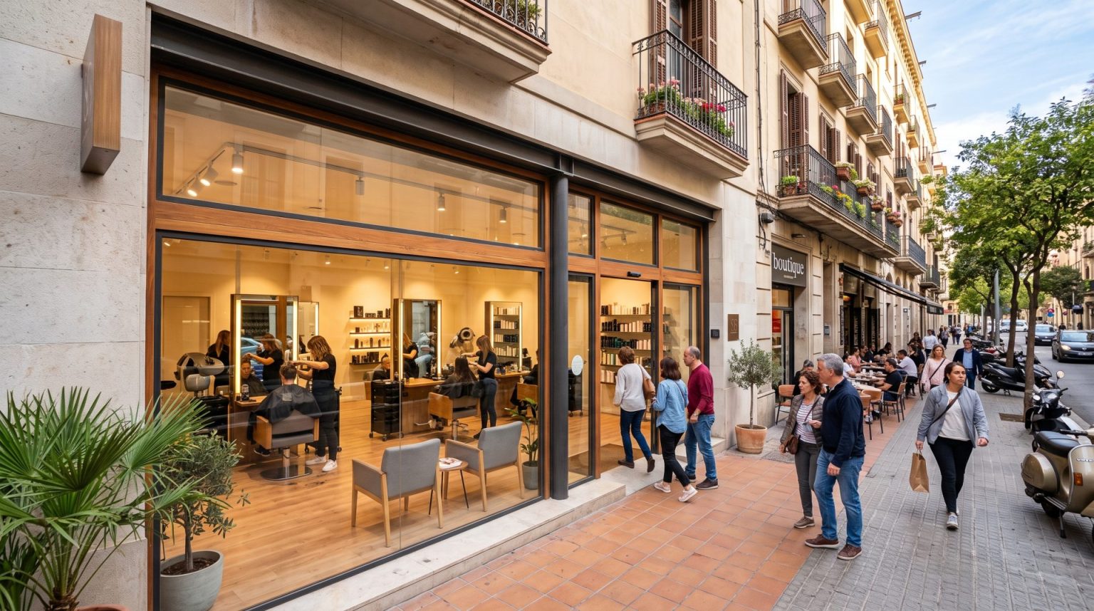 Peluquería en España