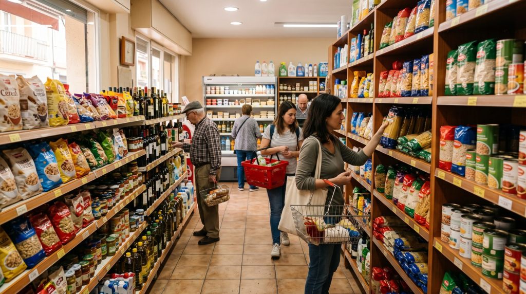 cuánto cuesta abrir una tienda de alimentación