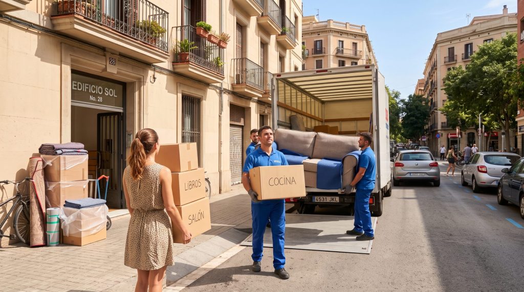 mudanza trabajo