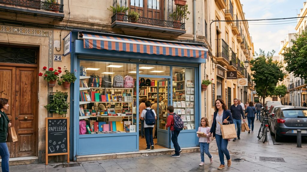 montar una papelería