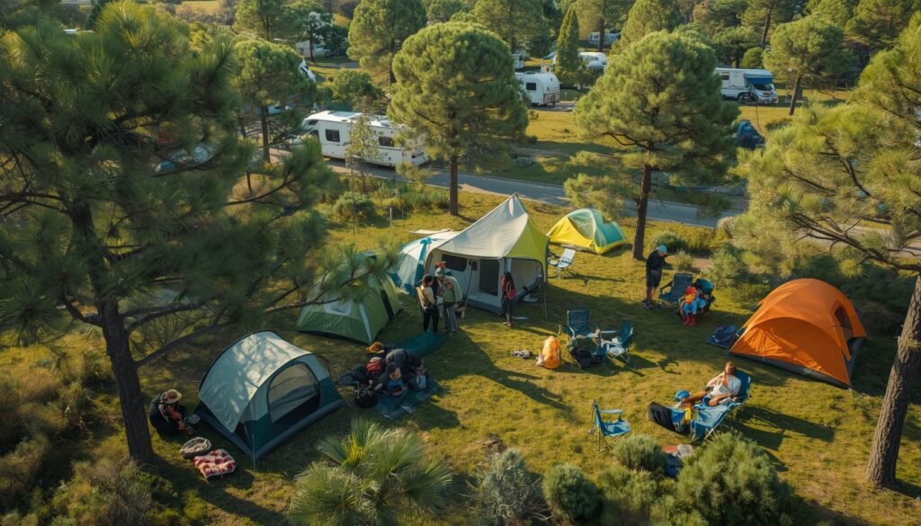Organizar un camping
