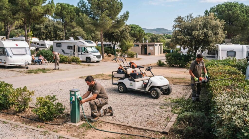 abrir área de autocaravanas