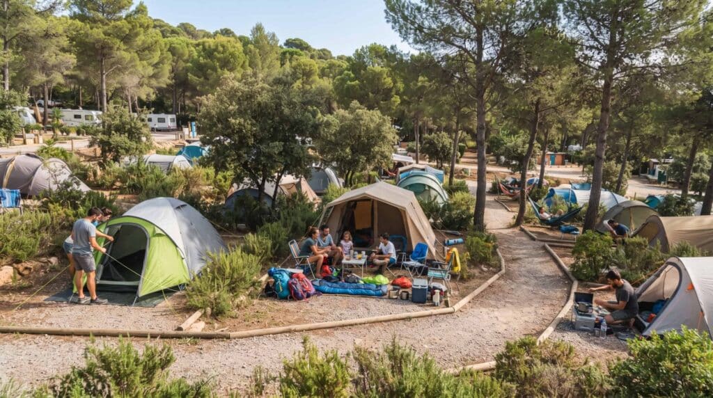 área de pernocta autocaravanas