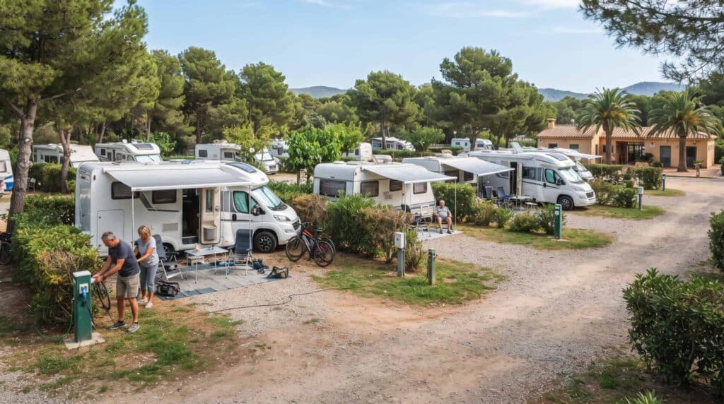 camping con bungalows