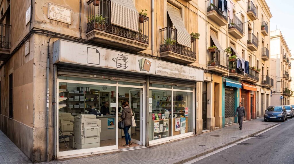 Copistería en España