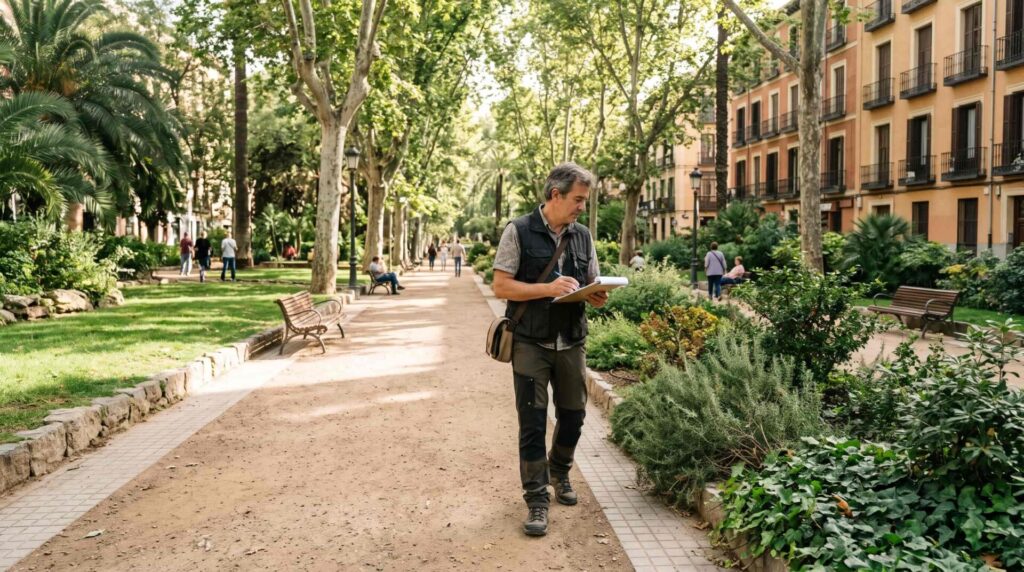 trabajar como paisajista en España